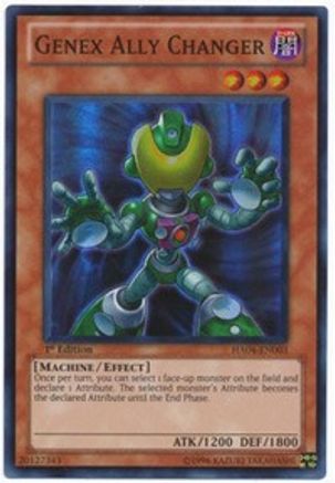 Image of Genex Ally Changer (HA04-EN003) - Hidden Arsenal 4 1st Edition