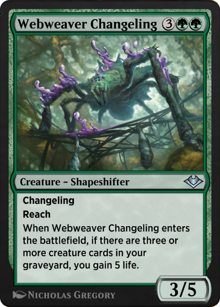 Image of Webweaver Changeling (J21-666) - Jumpstart: Historic Horizons