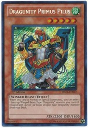 Image of Dragunity Primus Pilus (HA04-EN012) - Hidden Arsenal 4 1st Edition
