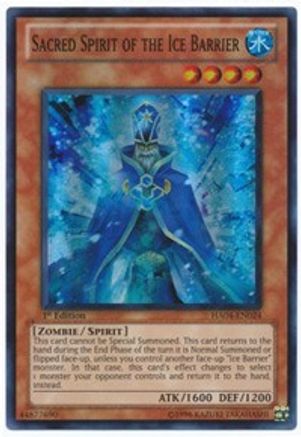 Image of Sacred Spirit of the Ice Barrier (HA04-EN024) - Hidden Arsenal 4 1st Edition