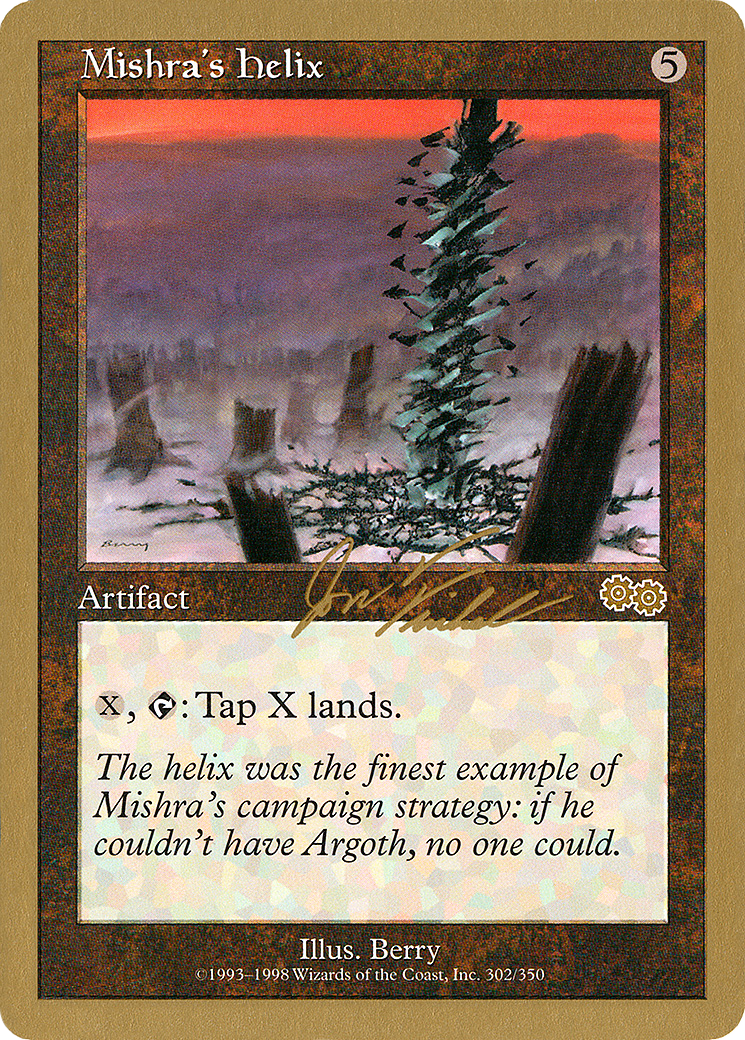 Image of Mishra's Helix - 2000 Jon Finkel (USG) (WCD-) - World Championship Decks 2000