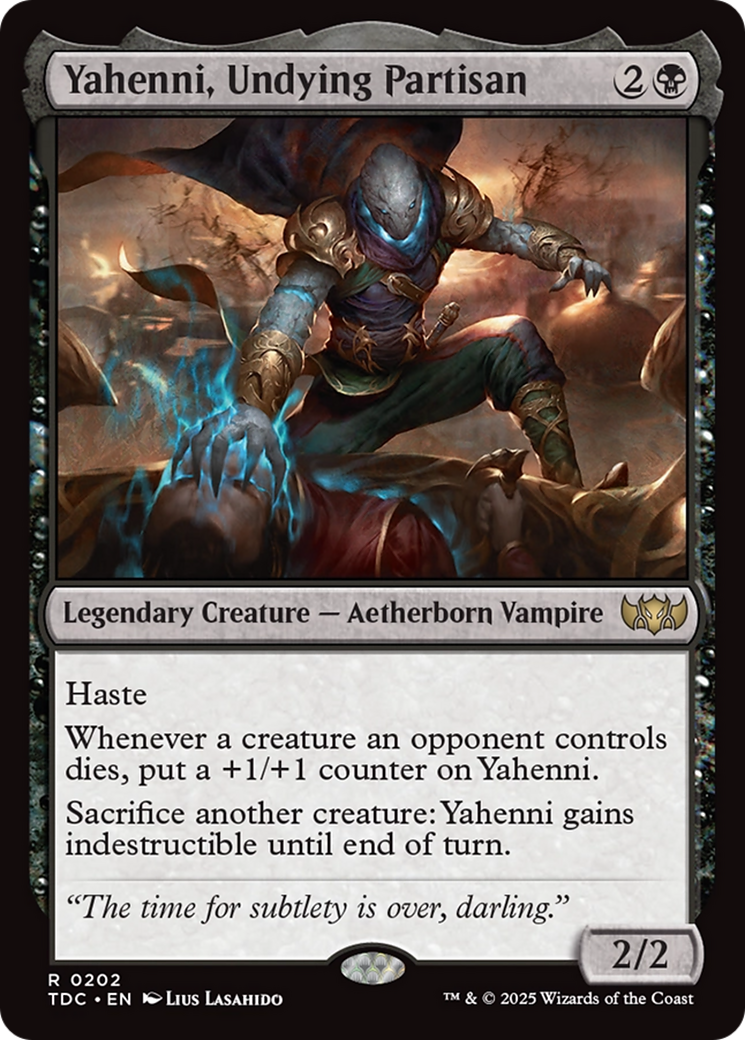 Image of Yahenni, Undying Partisan (TDC-202) - Commander: Tarkir: Dragonstorm