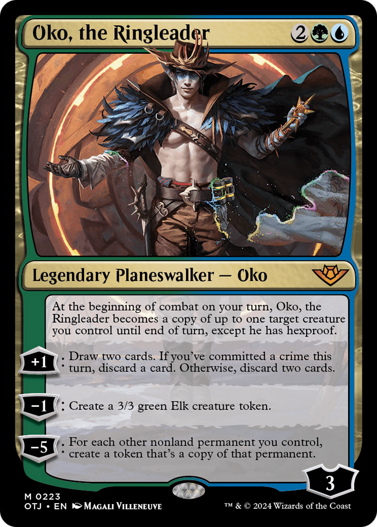 Image of Oko, the Ringleader (OTJ-223) - Outlaws of Thunder Junction