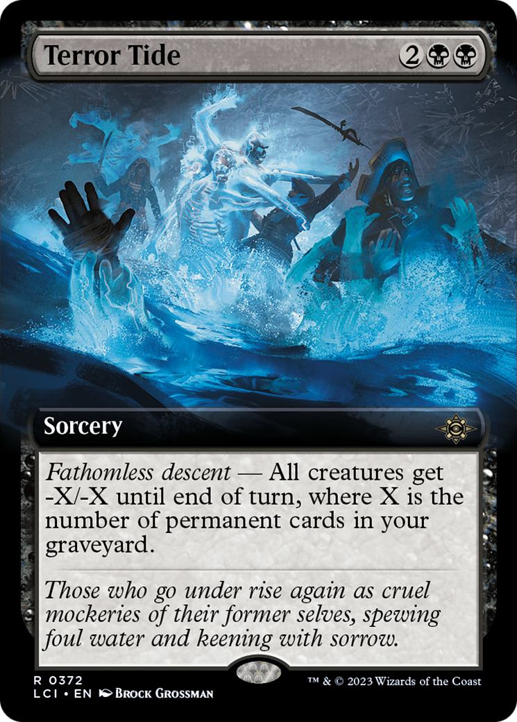 Image of Terror Tide (Extended Art) (LCI-372) - The Lost Caverns of Ixalan: (Extended Art)