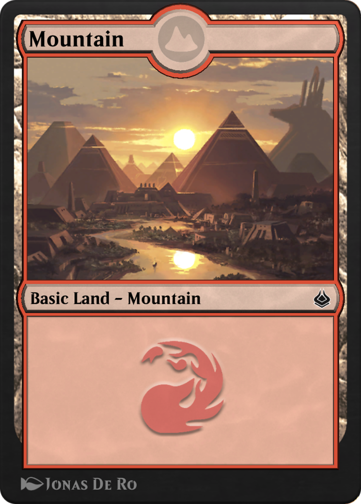 Image of Mountain (AKR-312) - Amonkhet Remastered