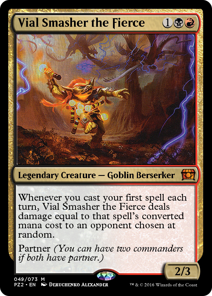 Image of Vial Smasher the Fierce (PZ2-049) - Treasure Chest Foil