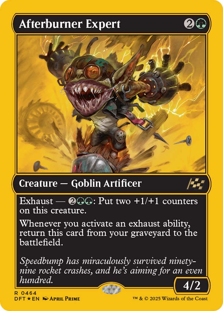 Image of Afterburner Expert (First-Place Foil) (DFT-464) - Aetherdrift Foil