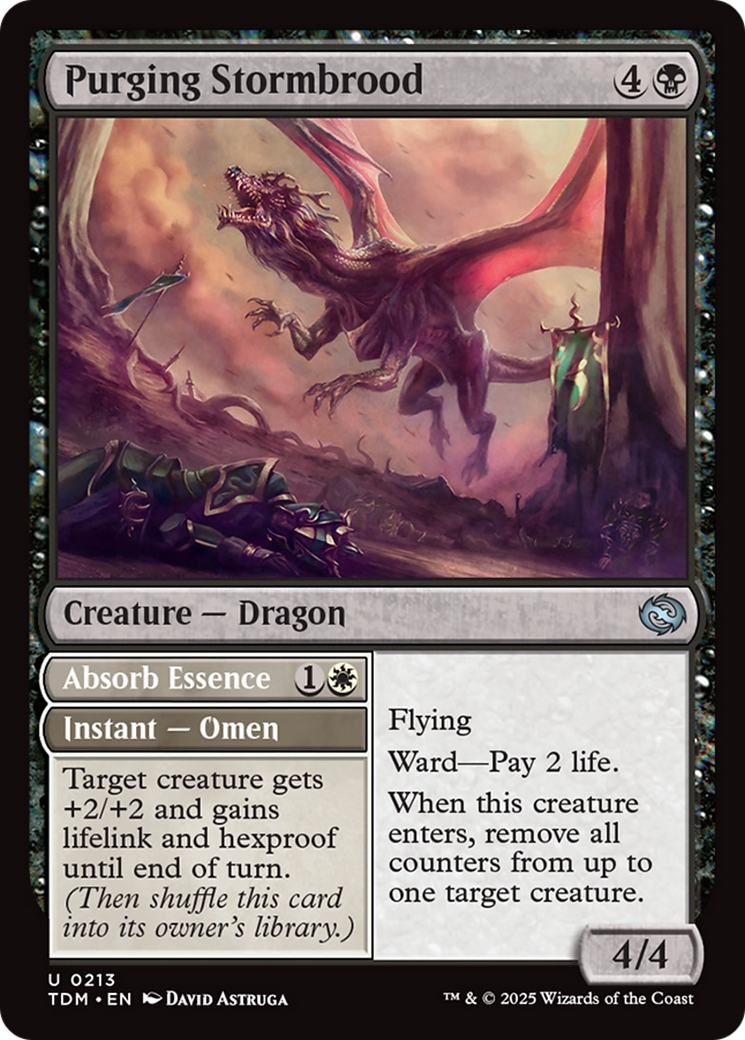 Image of Purging Stormbrood (TDM-213) - Tarkir: Dragonstorm