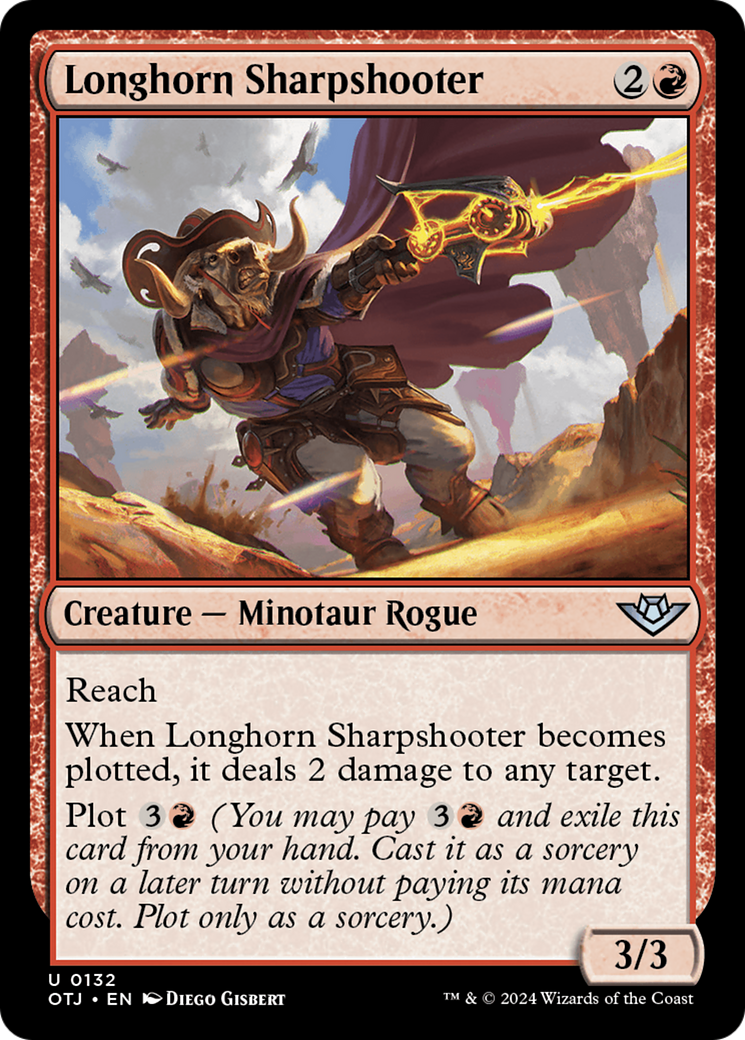 Image of Longhorn Sharpshooter (OTJ-132) - Outlaws of Thunder Junction