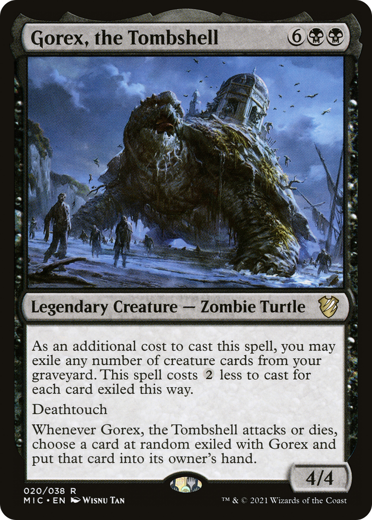Image of Gorex, the Tombshell (MIC-020) - Midnight Hunt Commander