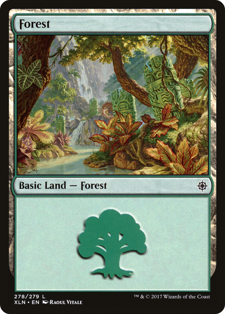 Image of Forest (278) (XLN-278) - Ixalan Foil