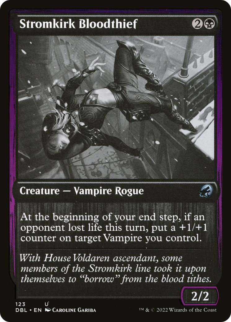 Image of Stromkirk Bloodthief (DBL-123) - Innistrad: Double Feature