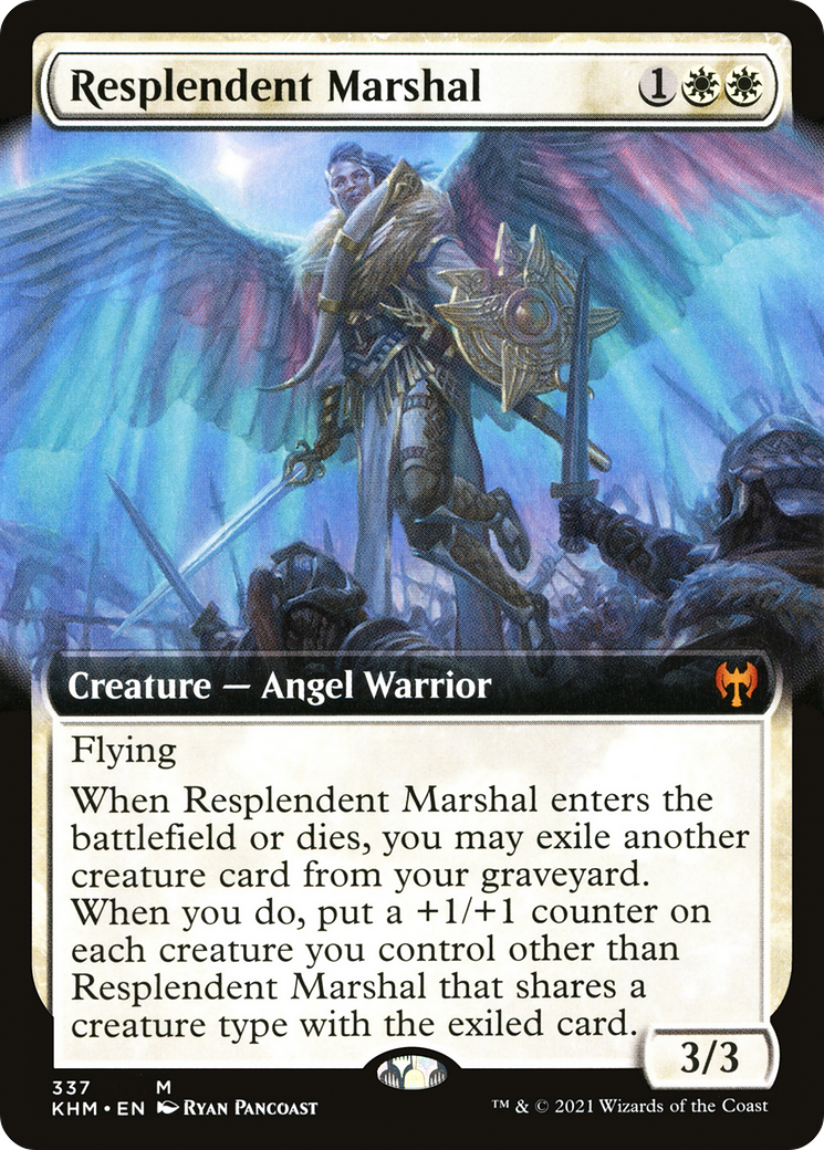 Image of Resplendent Marshal (Extended Art) (KHM-337) - Kaldheim: (Extended Art) Foil
