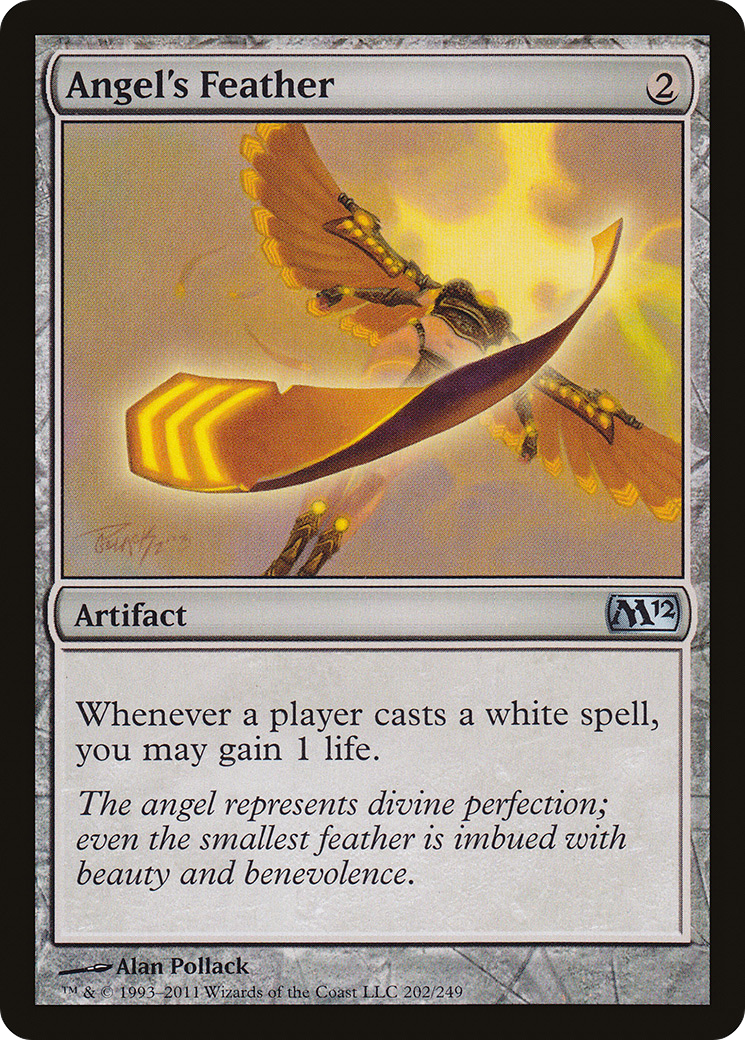 Image of Angel's Feather (M12-202) - Magic 2012 Foil