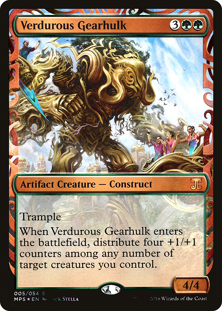 Image of Verdurous Gearhulk (MPS-005) - Kaladesh Inventions Foil