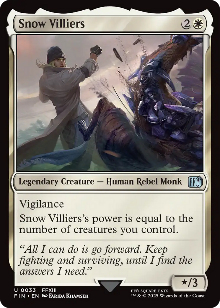 Image of Snow Villiers (FIN-033) - FINAL FANTASY