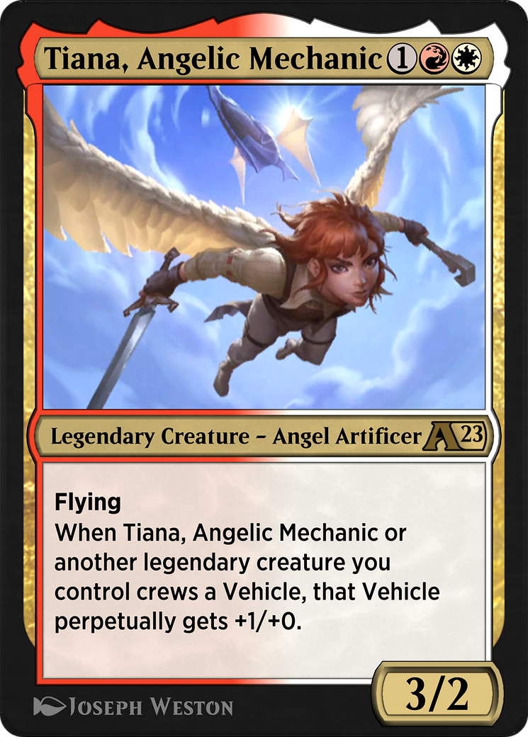 Image of Tiana, Angelic Mechanic (YDMU-028) - Alchemy: Dominaria