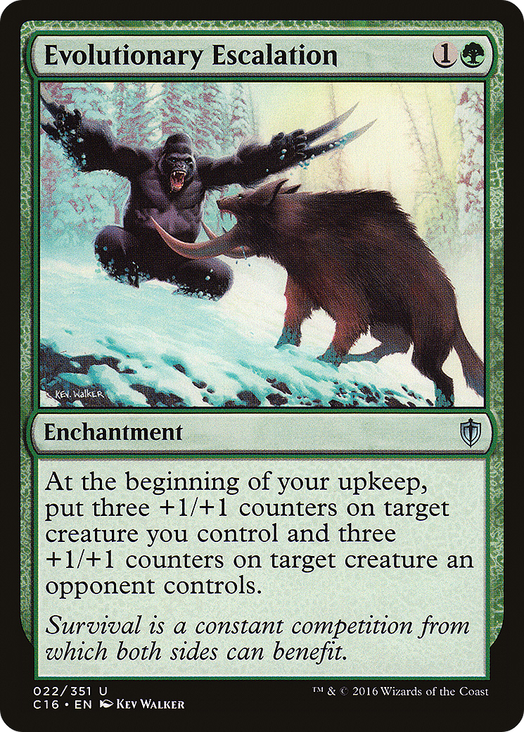 Image of Evolutionary Escalation (C16-022) - Commander 2016
