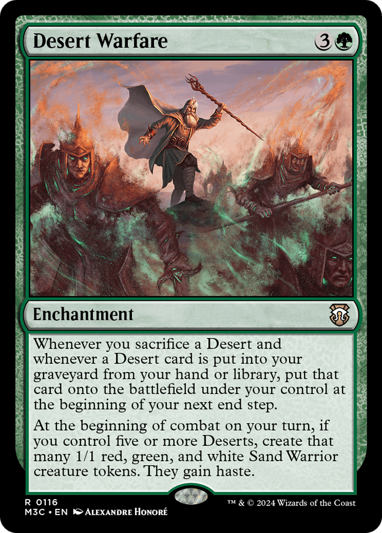 Image of Desert Warfare (M3C-116) - Modern Horizons 3 Commander