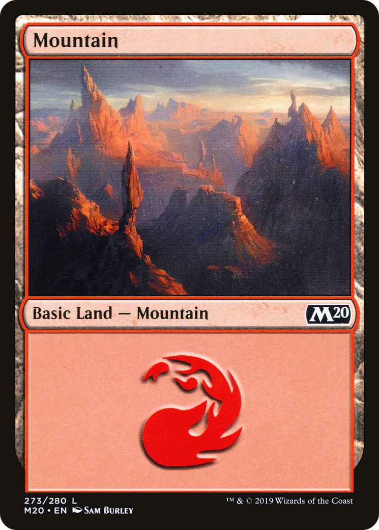 Image of Mountain (M20-273) - Core Set 2020