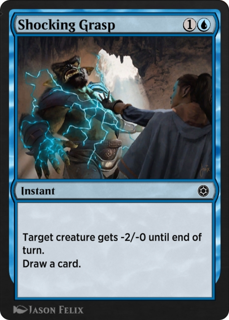 Image of Shocking Grasp (HBG-132) - Alchemy Horizons: Baldur's Gate