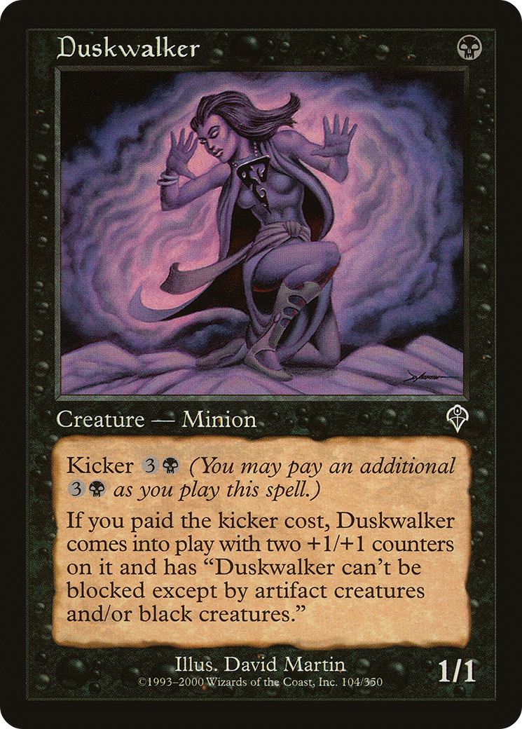 Image of Duskwalker (INV-104) - Invasion Foil