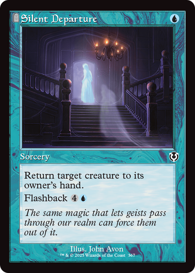 Image of Silent Departure (Retro Frame) (INR-367) - Innistrad Remastered Foil