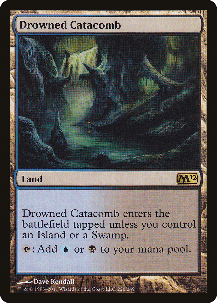 Image of Drowned Catacomb (M12-226) - Magic 2012 Foil