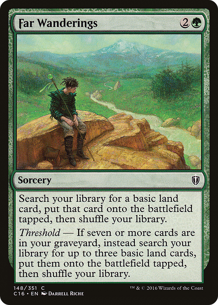 Image of Far Wanderings (C16-148) - Commander 2016