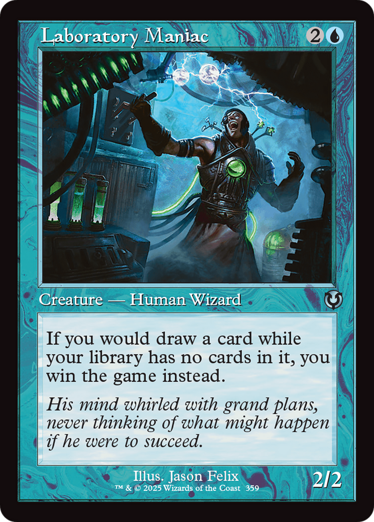 Image of Laboratory Maniac (Retro Frame) (INR-359) - Innistrad Remastered Foil