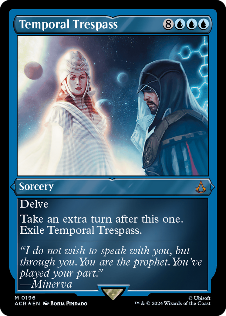 Image of Temporal Trespass (ACR-196) - Assassin's Creed Etched Foil