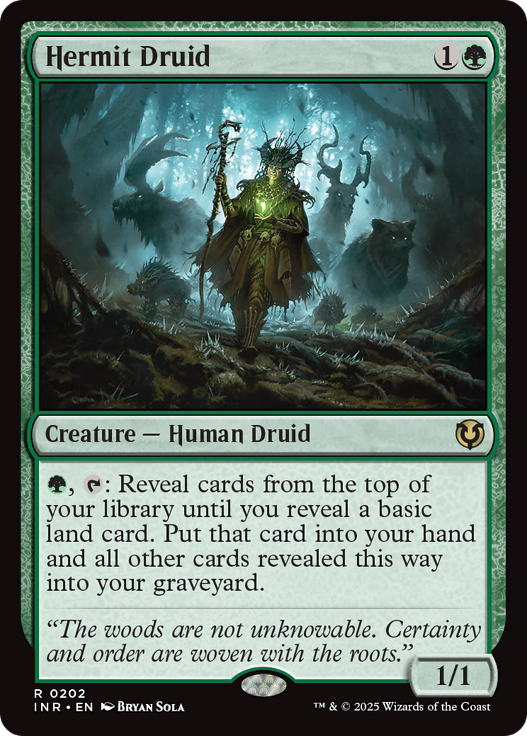 Image of Hermit Druid (INR-202) - Innistrad Remastered Foil