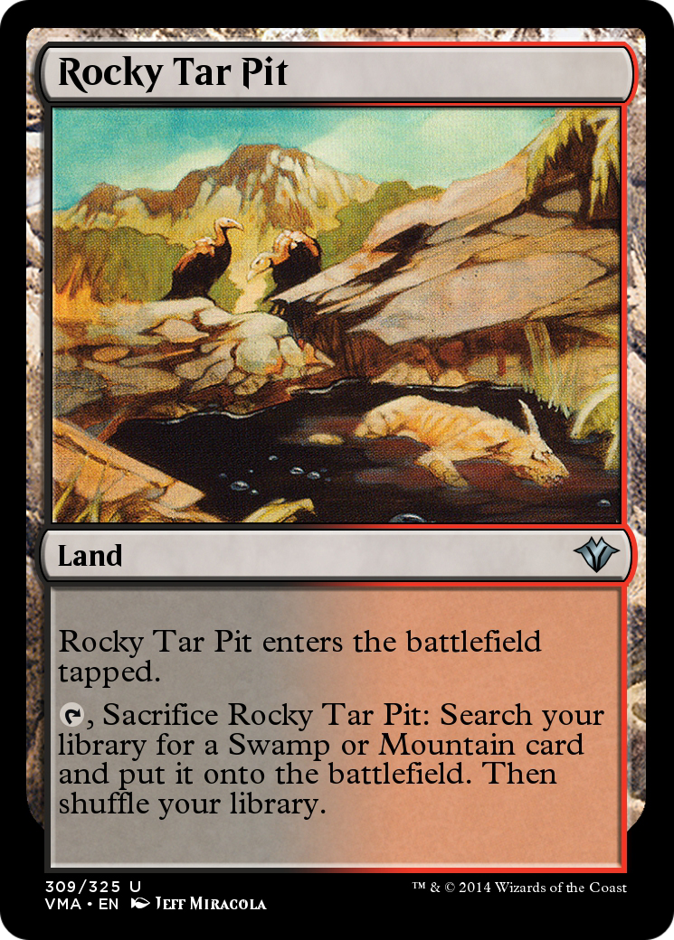 Image of Rocky Tar Pit (VMA-309) - Vintage Masters