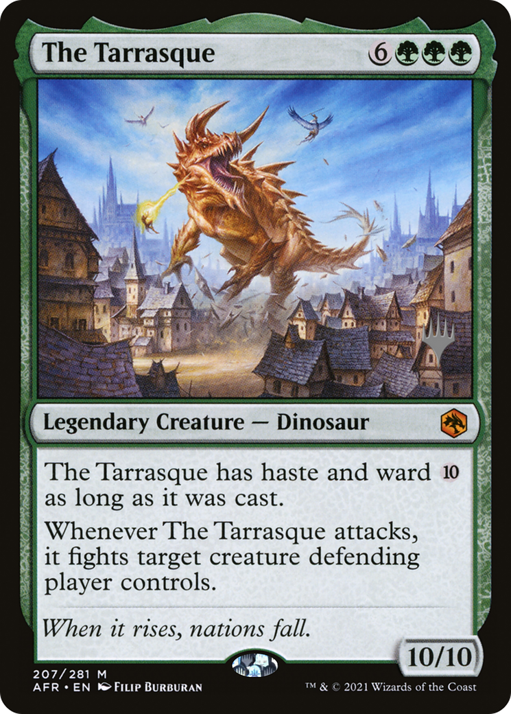 Image of The Tarrasque (PPAFR-207) - Adventures in the Forgotten Realms Promos Foil