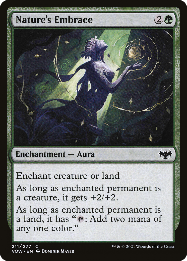 Image of Nature's Embrace (VOW-211) - Innistrad: Crimson Vow