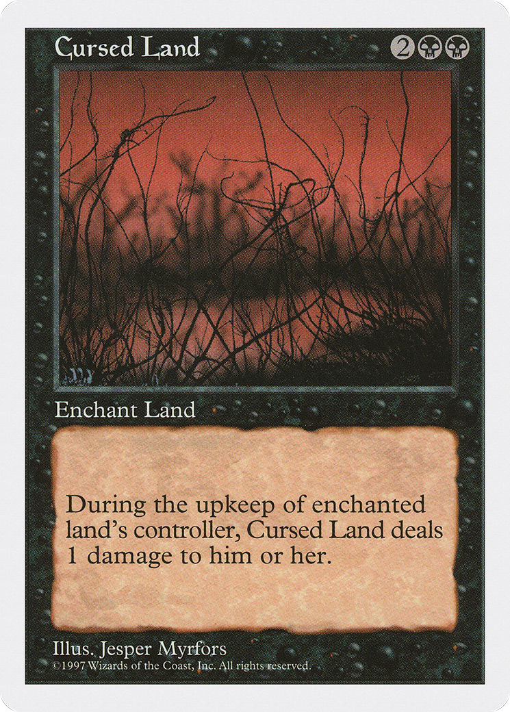 Image of Cursed Land (5ED-) - Fifth Edition