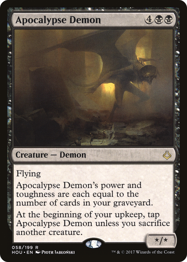 Image of Apocalypse Demon (HOU-058) - Hour of Devastation