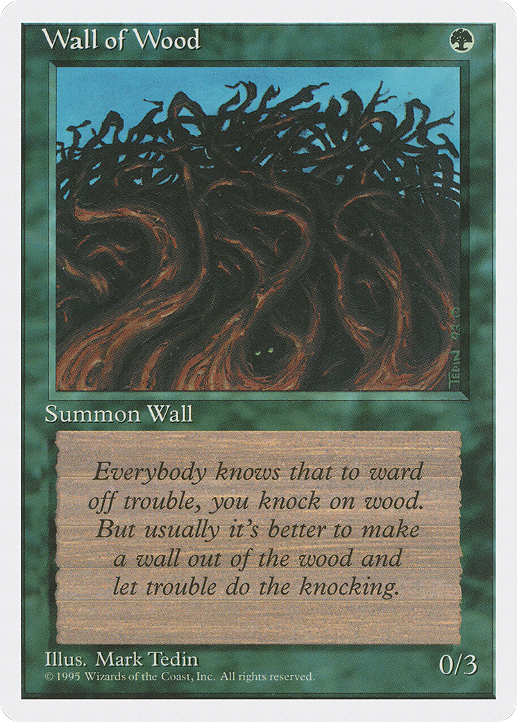 Image of Wall of Wood (4ED-) - Fourth Edition