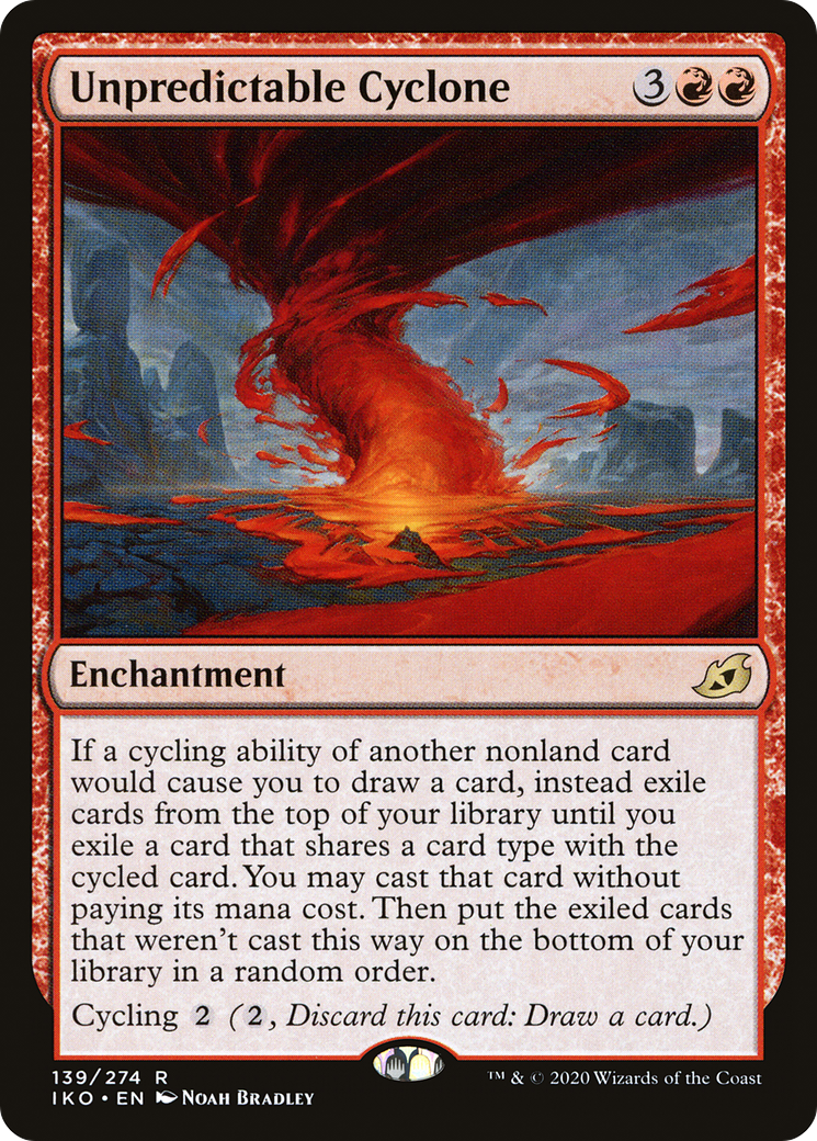 Image of Unpredictable Cyclone (IKO-139) - Ikoria: Lair of Behemoths Foil