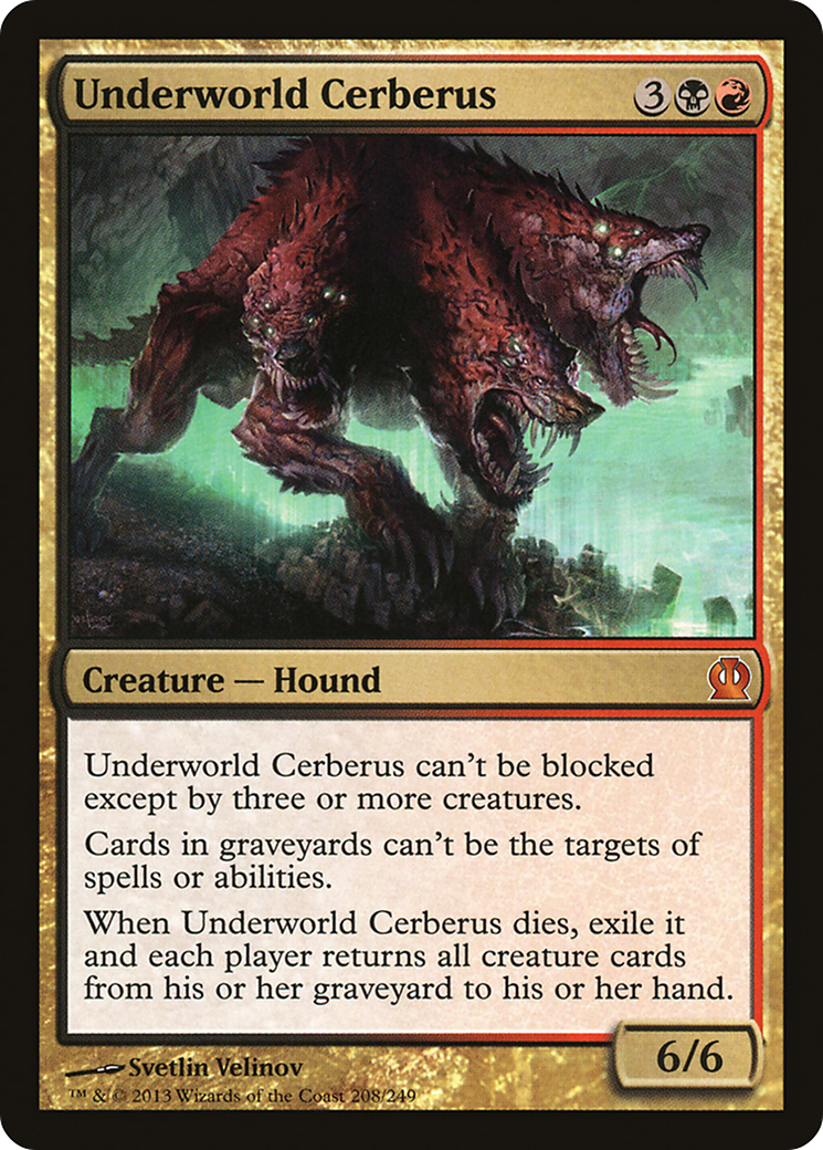 Image of Underworld Cerberus (THS-208) - Theros