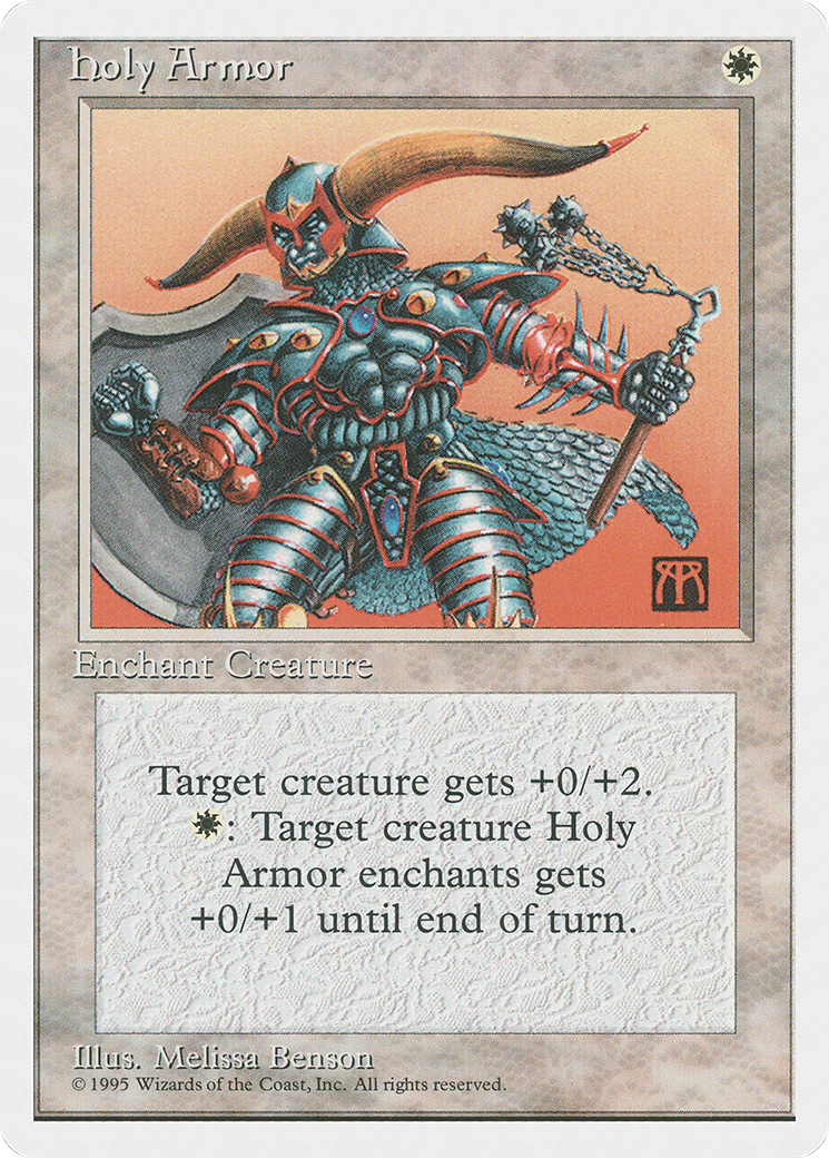 Image of Holy Armor (4ED-) - Fourth Edition