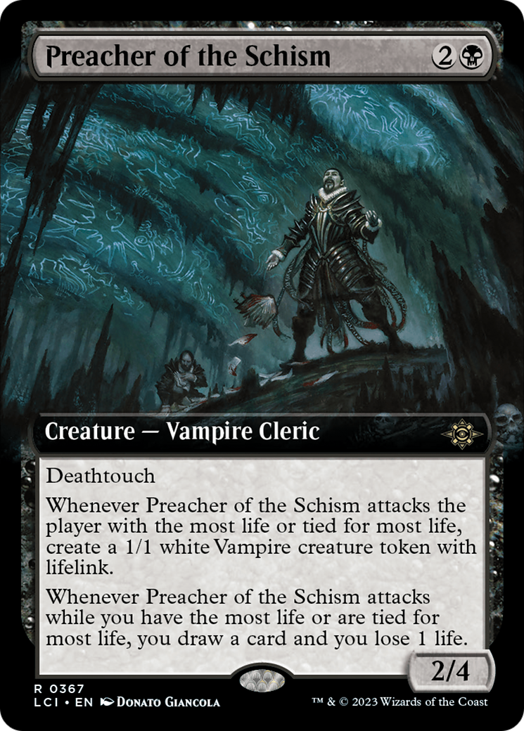Image of Preacher of the Schism (Extended Art) (LCI-367) - The Lost Caverns of Ixalan: (Extended Art)