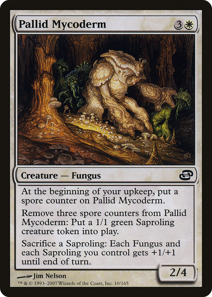 Image of Pallid Mycoderm (PLC-010) - Planar Chaos Foil