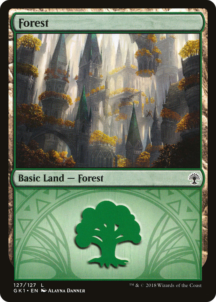 Image of Forest (127) (GR1-127) - GRN Guild Kit