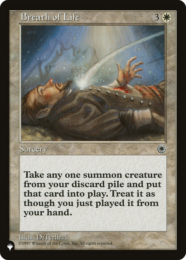Image of Breath of Life (LIST-POR-10) - The List