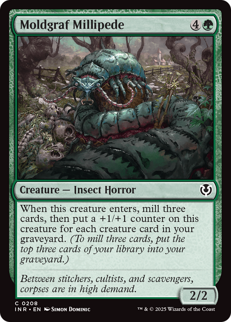 Image of Moldgraf Millipede (INR-208) - Innistrad Remastered