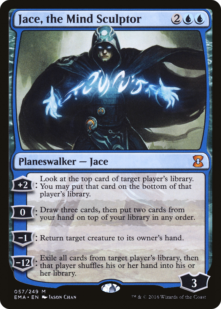 Image of Jace, the Mind Sculptor (EMA-057) - Eternal Masters Foil