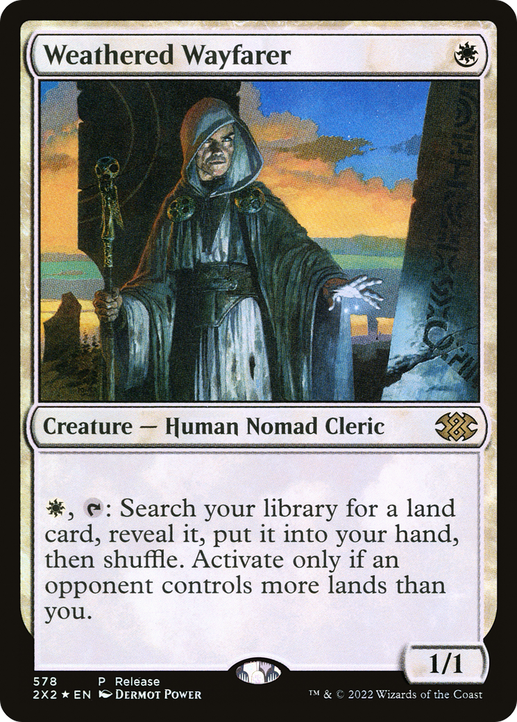 Image of Weathered Wayfarer (LARP-578) - Double Masters 2022 Foil