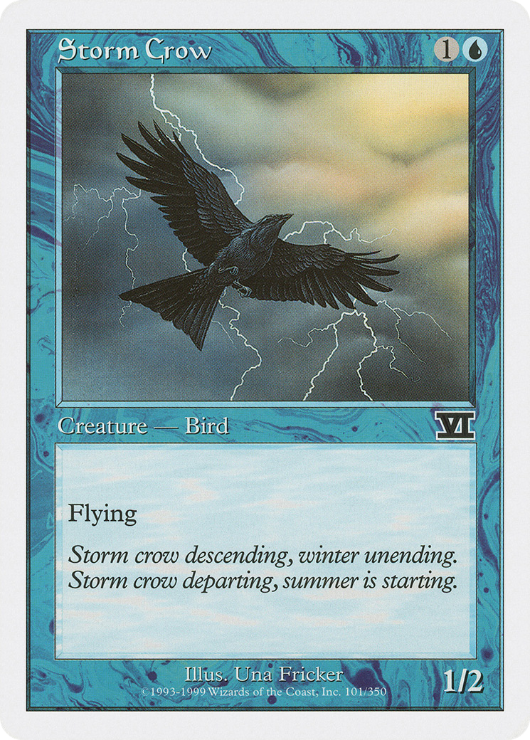 Image of Storm Crow (6ED-101) - Classic Sixth Edition