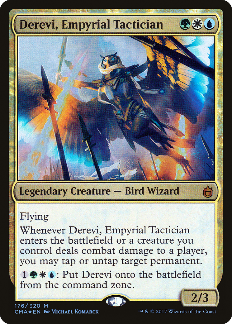 Image of Derevi, Empyrial Tactician (CMA-176) - Commander Anthology Foil
